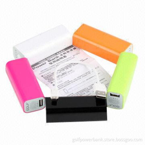Power bank in mobile phone chargers, long lifespan cycles and 3,000mAh capacity
